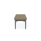 Lenox Steel Waiting Reception 3 Seat Bench Metal Frame
