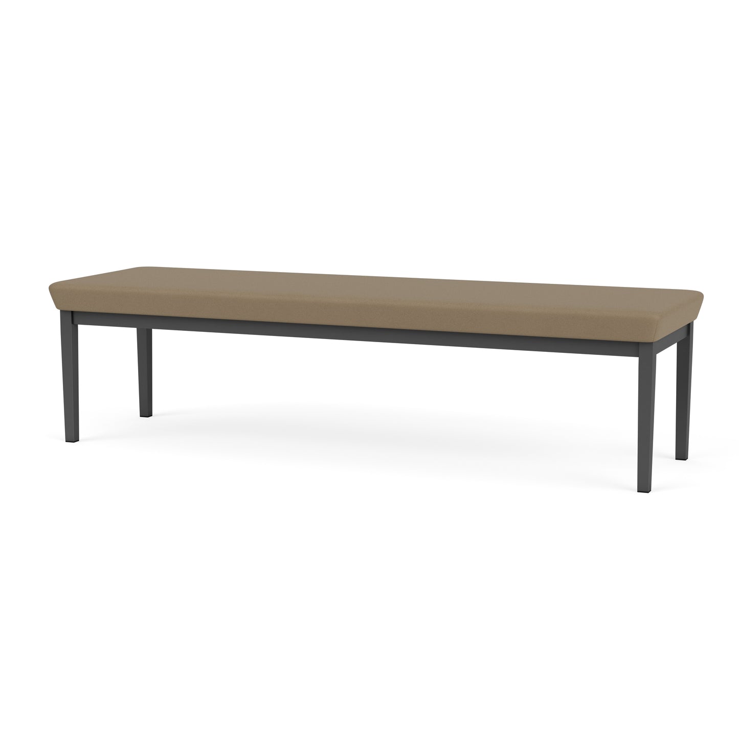 Lenox Steel Waiting Reception 3 Seat Bench Metal Frame