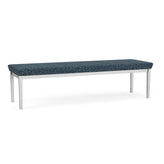 Lenox Steel Waiting Reception 3 Seat Bench Metal Frame