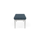 Lenox Steel Waiting Reception 3 Seat Bench Metal Frame