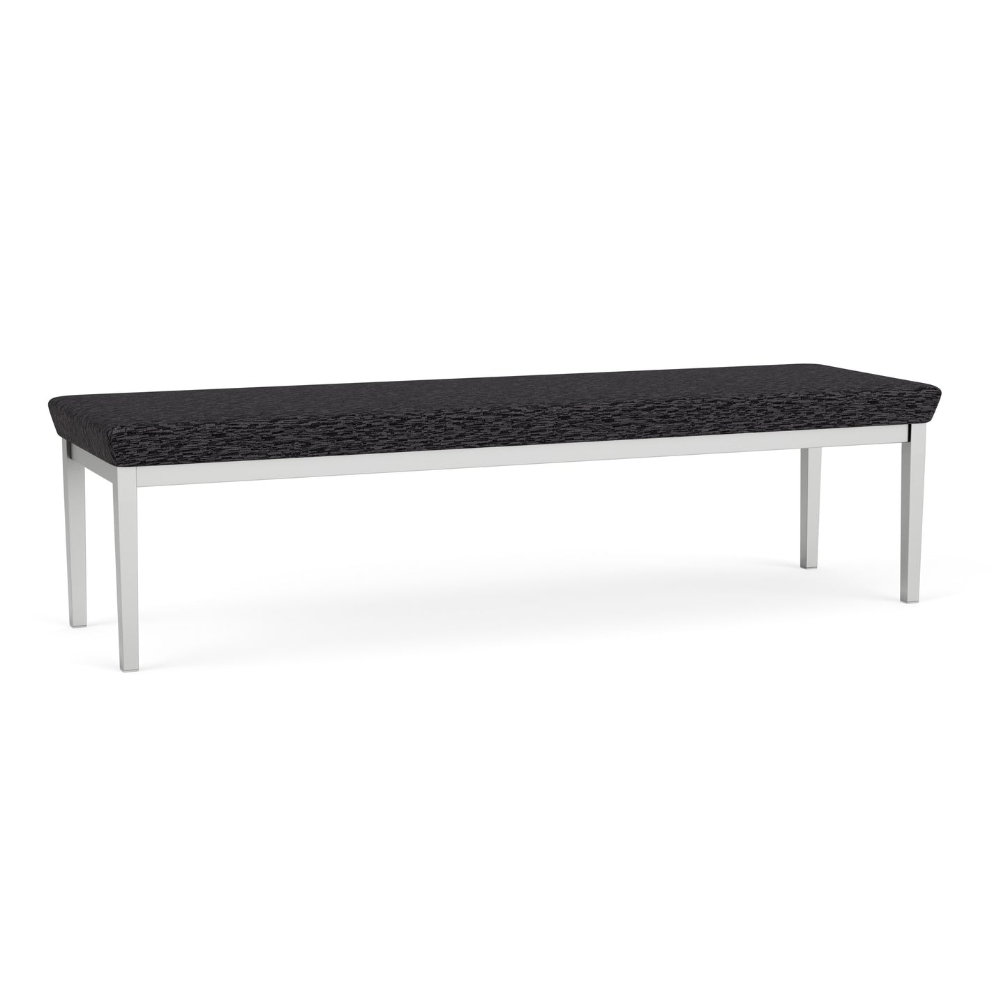Lenox Steel Waiting Reception 3 Seat Bench Metal Frame