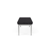 Lenox Steel Waiting Reception 3 Seat Bench Metal Frame