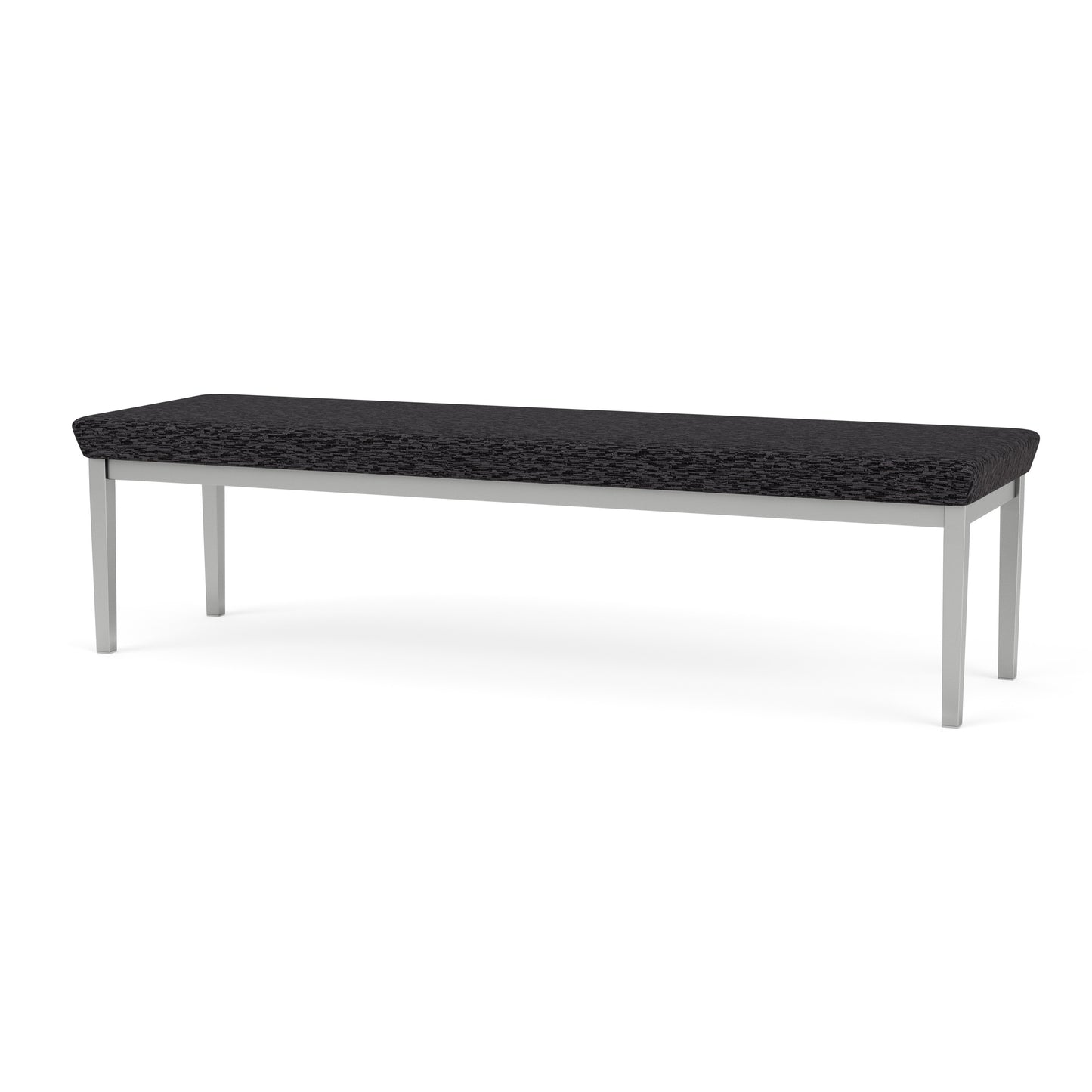 Lenox Steel Waiting Reception 3 Seat Bench Metal Frame