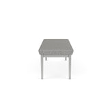 Lenox Steel Waiting Reception 3 Seat Bench Metal Frame