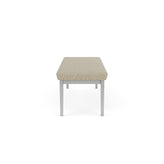 Lenox Steel Waiting Reception 3 Seat Bench Metal Frame