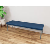 Lenox Steel Waiting Reception 3 Seat Bench Metal Frame
