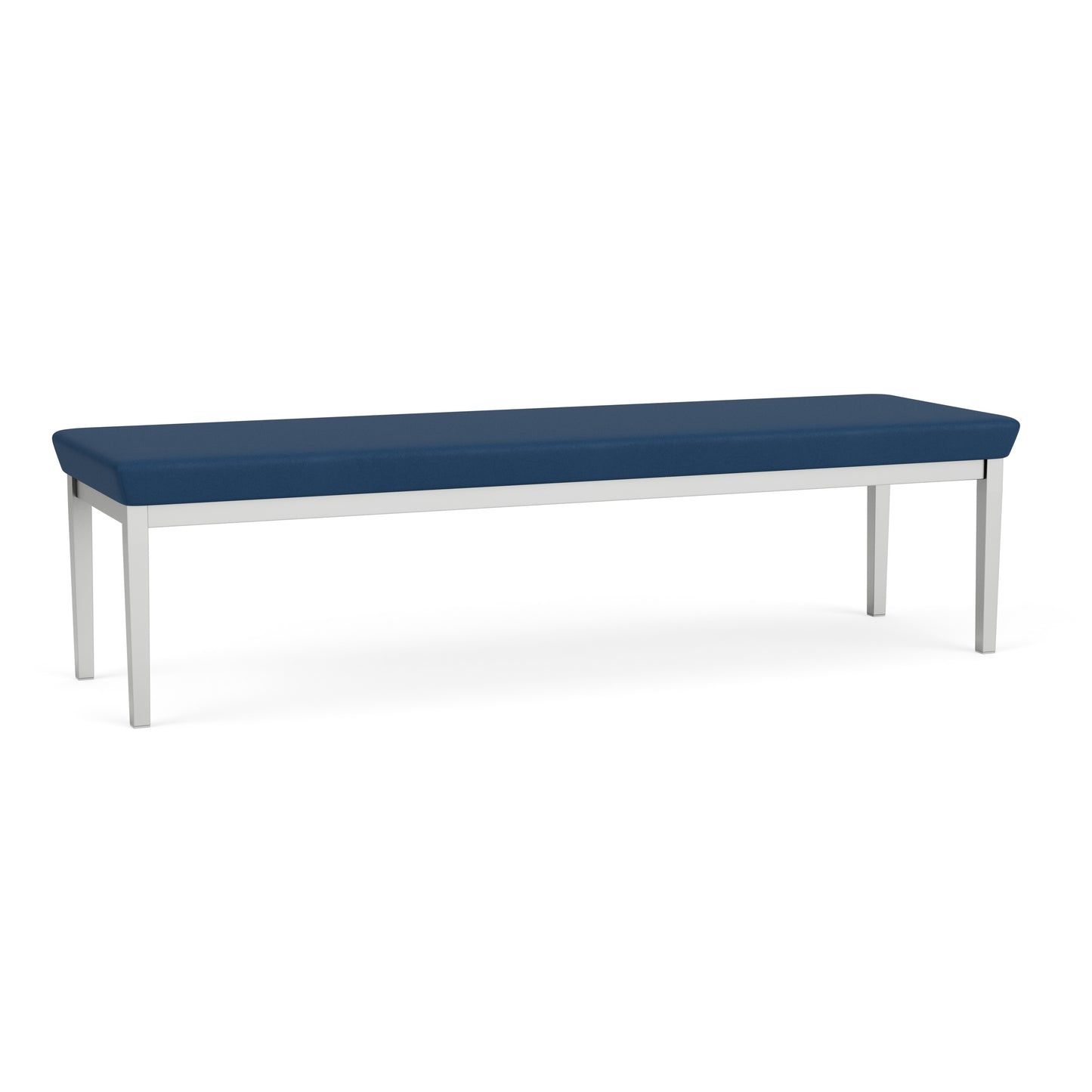 Lenox Steel Waiting Reception 3 Seat Bench Metal Frame