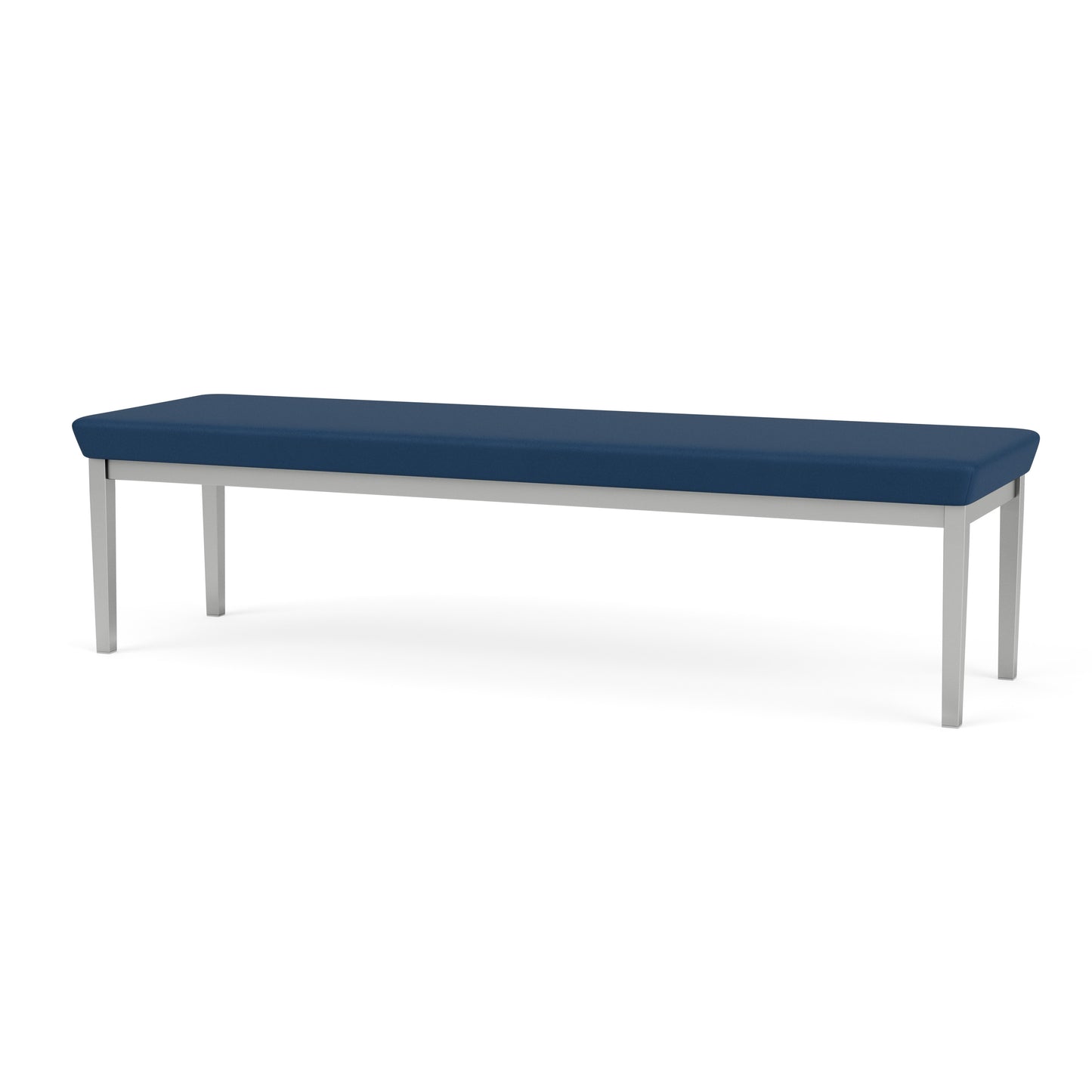 Lenox Steel Waiting Reception 3 Seat Bench Metal Frame