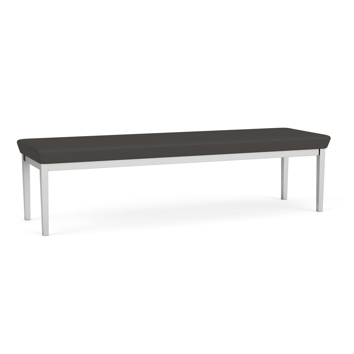 Lenox Steel Waiting Reception 3 Seat Bench Metal Frame