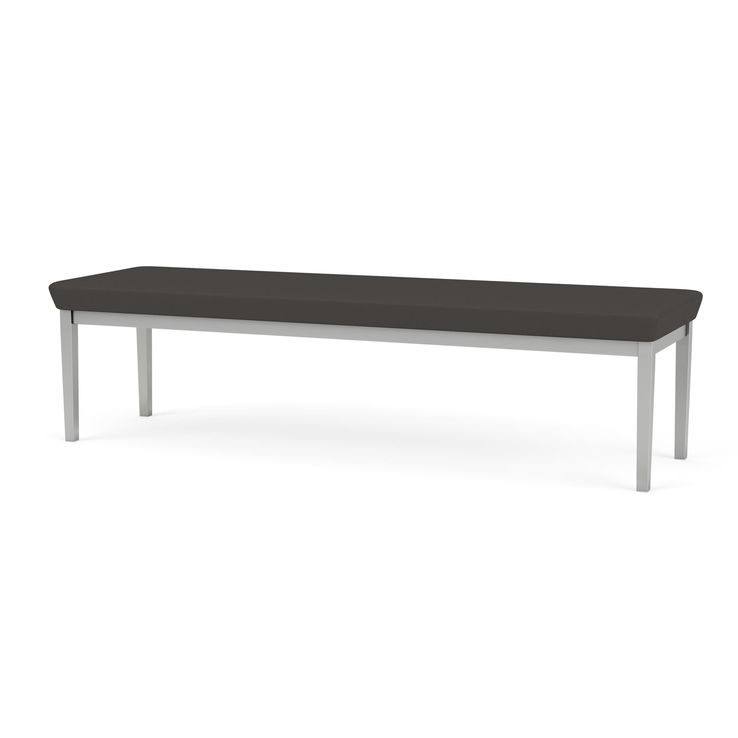 Lenox Steel Waiting Reception 3 Seat Bench Metal Frame