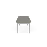 Lenox Steel Waiting Reception 3 Seat Bench Metal Frame