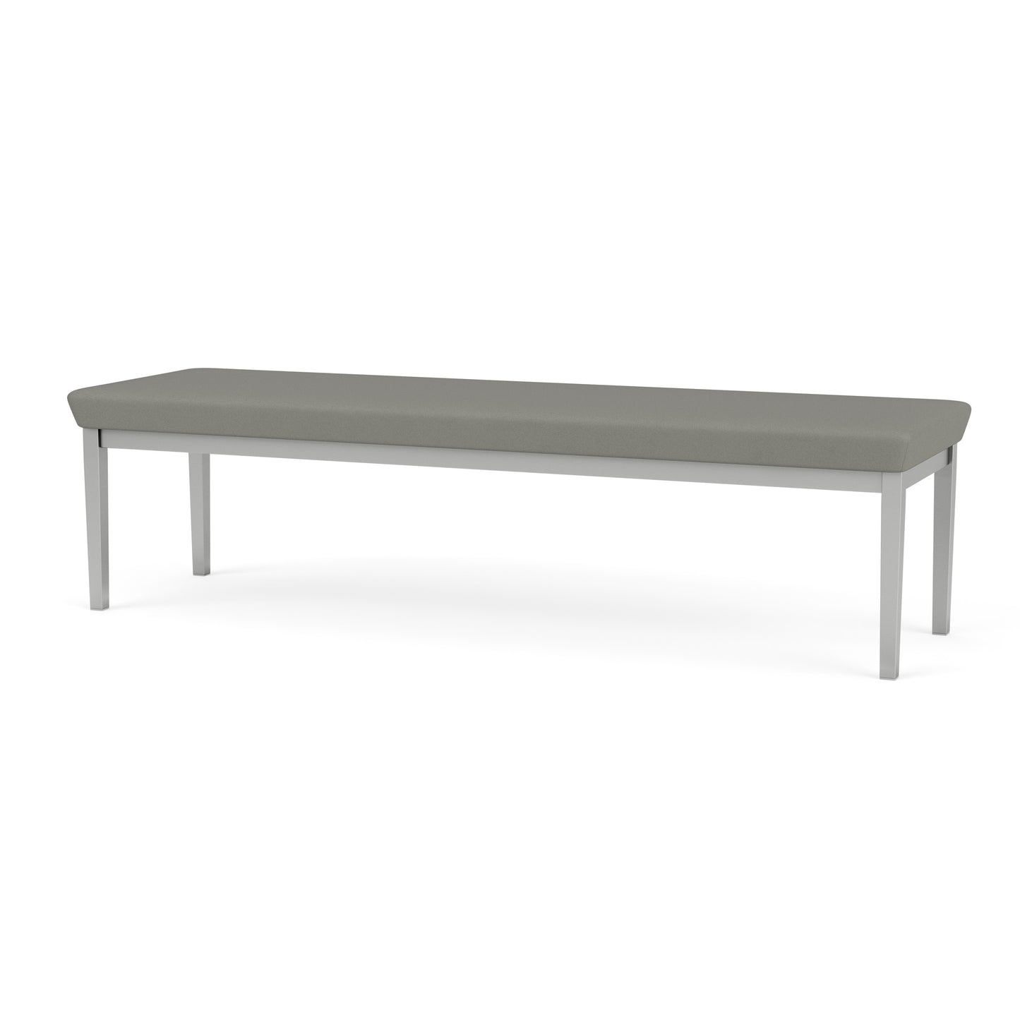 Lenox Steel Waiting Reception 3 Seat Bench Metal Frame