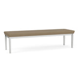 Lenox Steel Waiting Reception 3 Seat Bench Metal Frame