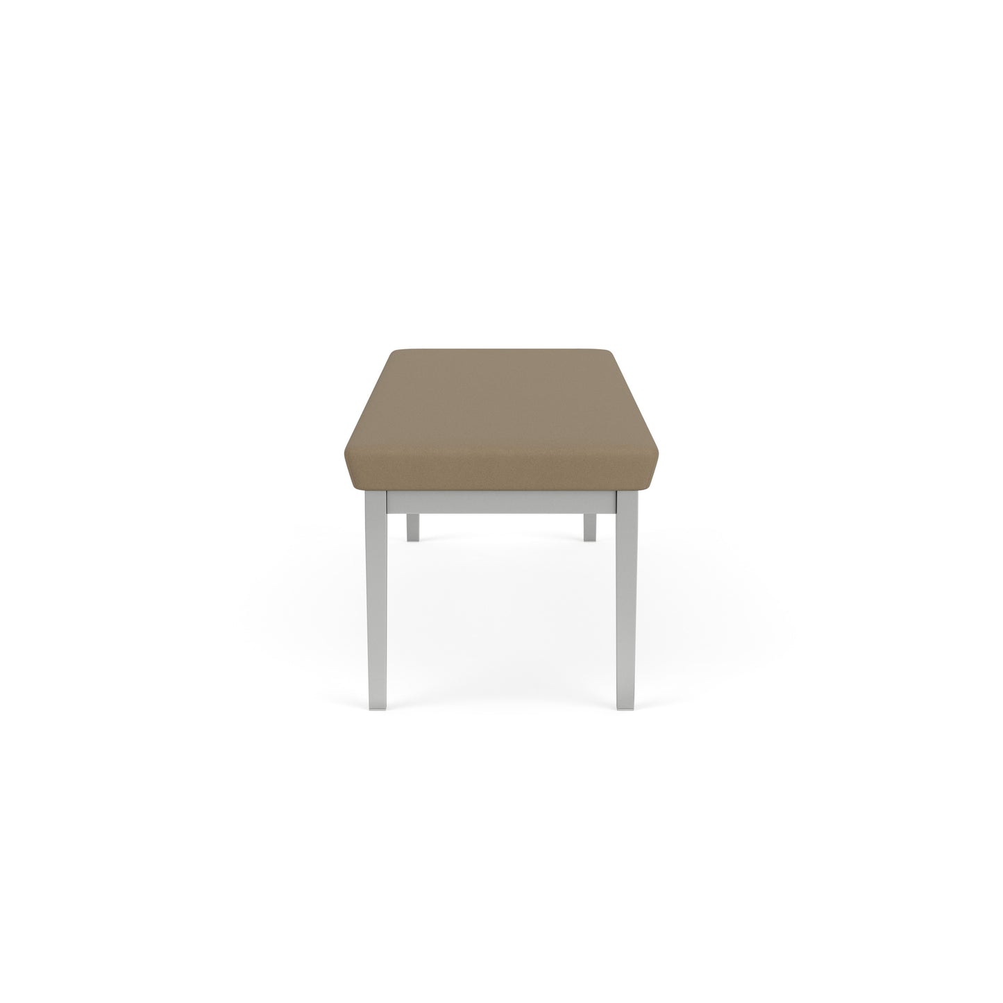 Lenox Steel Waiting Reception 3 Seat Bench Metal Frame