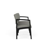 Lenox Steel Waiting Reception 3 Seat Tandem Seating Metal Frame No Center Arms