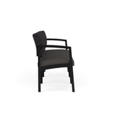Lenox Steel Waiting Reception 3 Seat Tandem Seating Metal Frame No Center Arms