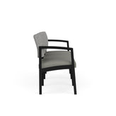 Lenox Steel Waiting Reception 3 Seat Tandem Seating Metal Frame No Center Arms
