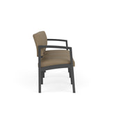Lenox Steel Waiting Reception 3 Seat Tandem Seating Metal Frame No Center Arms
