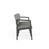 Lenox Steel Waiting Reception 3 Seat Tandem Seating Metal Frame No Center Arms