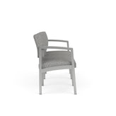 Lenox Steel Waiting Reception 3 Seat Tandem Seating Metal Frame No Center Arms