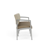 Lenox Steel Waiting Reception 3 Seat Tandem Seating Metal Frame No Center Arms