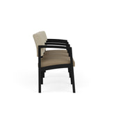 Lenox Steel Waiting Reception 3 Seat Tandem Seating Metal Frame