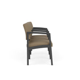 Lenox Steel Waiting Reception 3 Seat Tandem Seating Metal Frame