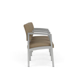 Lenox Steel Waiting Reception 3 Seat Tandem Seating Metal Frame