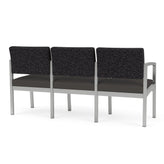 Lenox Steel Waiting Reception 3 Seat Tandem Seating Metal Frame