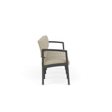 Lenox Steel Waiting Reception 4 Seat Tandem Seating Metal Frame No Center Arms