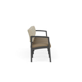 Lenox Steel Waiting Reception 4 Seat Tandem Seating Metal Frame No Center Arms
