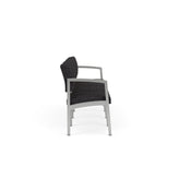 Lenox Steel Waiting Reception 4 Seat Tandem Seating Metal Frame No Center Arms