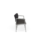 Lenox Steel Waiting Reception 4 Seat Tandem Seating Metal Frame No Center Arms