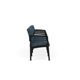 Lenox Steel Waiting Reception 4 Seat Tandem Seating Metal Frame