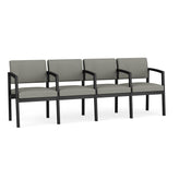 Lenox Steel Waiting Reception 4 Seat Tandem Seating Metal Frame