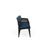 Lenox Steel Waiting Reception 4 Seat Tandem Seating Metal Frame