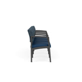 Lenox Steel Waiting Reception 4 Seat Tandem Seating Metal Frame