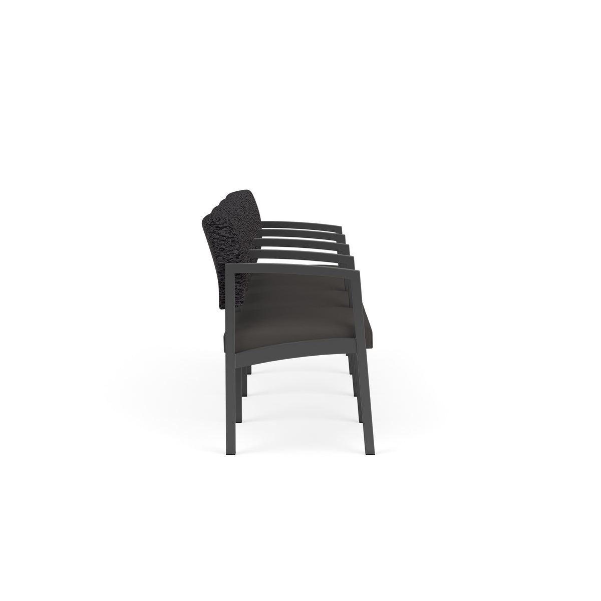 Lenox Steel Waiting Reception 4 Seat Tandem Seating Metal Frame