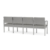 Lenox Steel Waiting Reception 4 Seat Tandem Seating Metal Frame