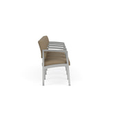 Lenox Steel Waiting Reception 4 Seat Tandem Seating Metal Frame