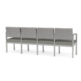 Lenox Steel Waiting Reception 4 Seat Tandem Seating Metal Frame
