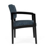 Lenox Wood Waiting Reception Guest Chair Wood Frame