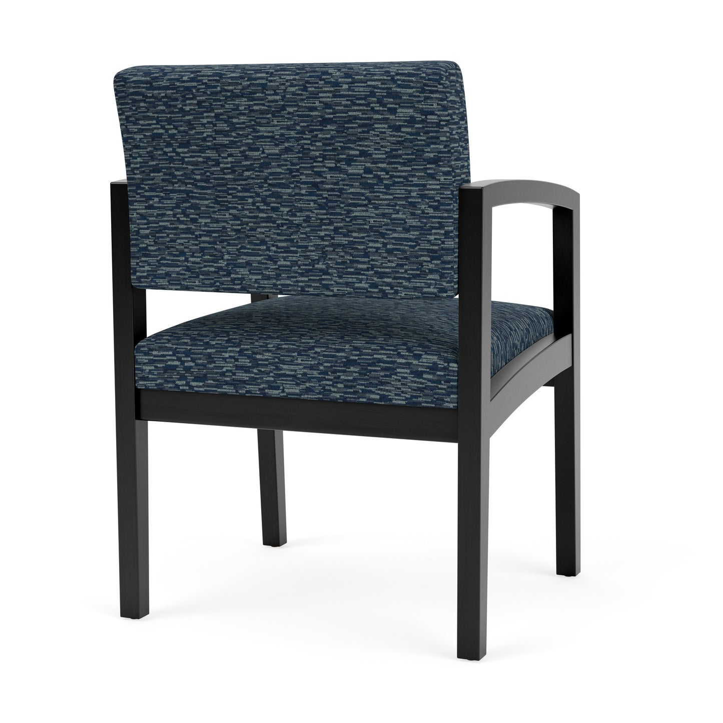 Lenox Wood Waiting Reception Guest Chair Wood Frame