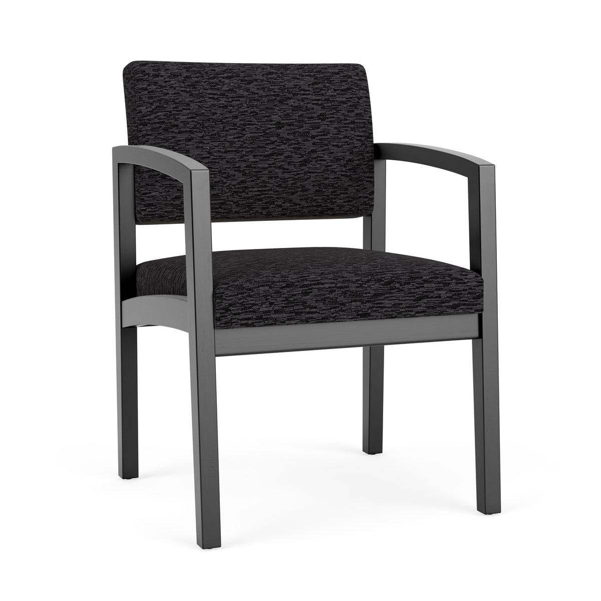 Lenox Wood Waiting Reception Guest Chair Wood Frame