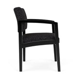 Lenox Wood Waiting Reception Guest Chair Wood Frame