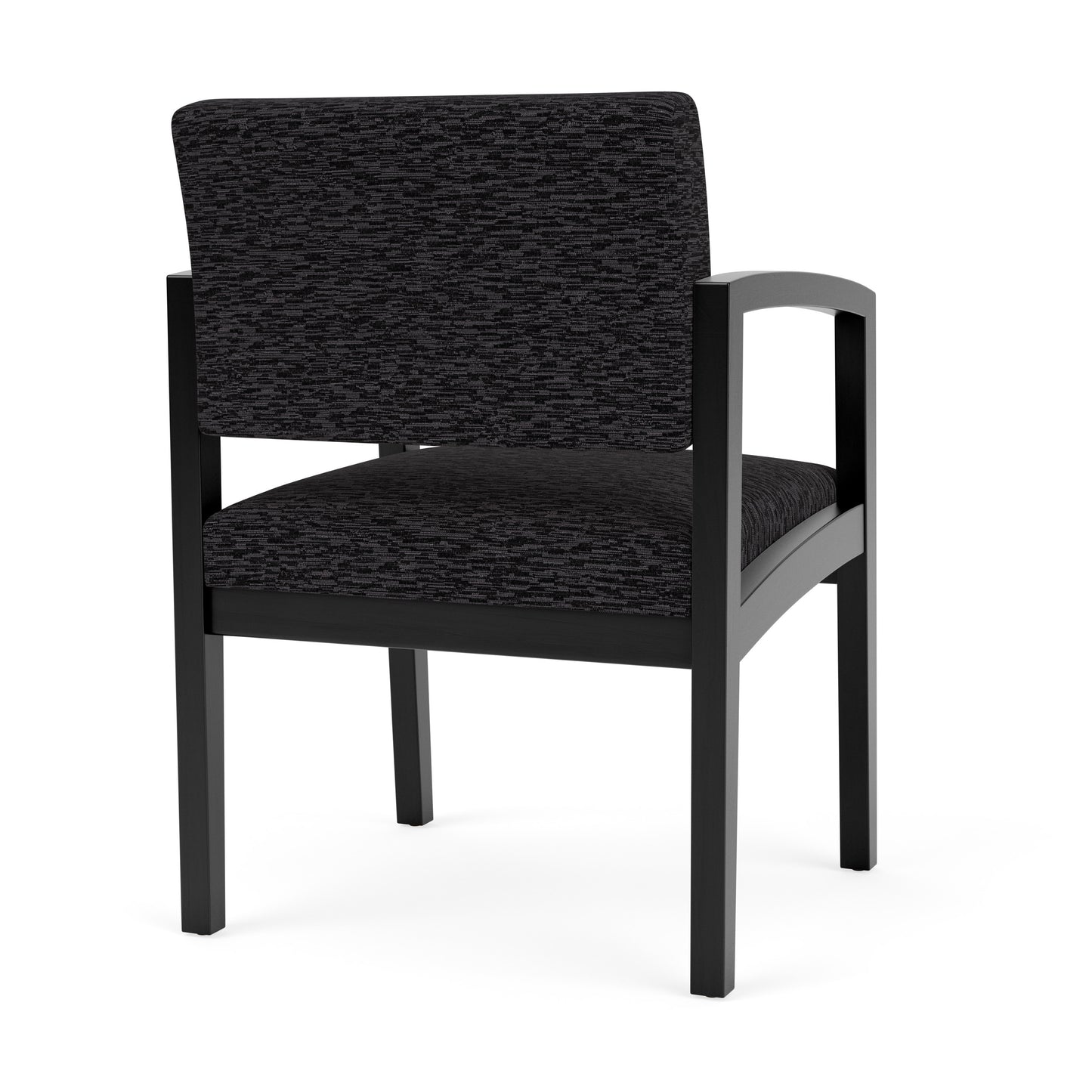 Lenox Wood Waiting Reception Guest Chair Wood Frame