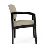 Lenox Wood Waiting Reception Guest Chair Wood Frame