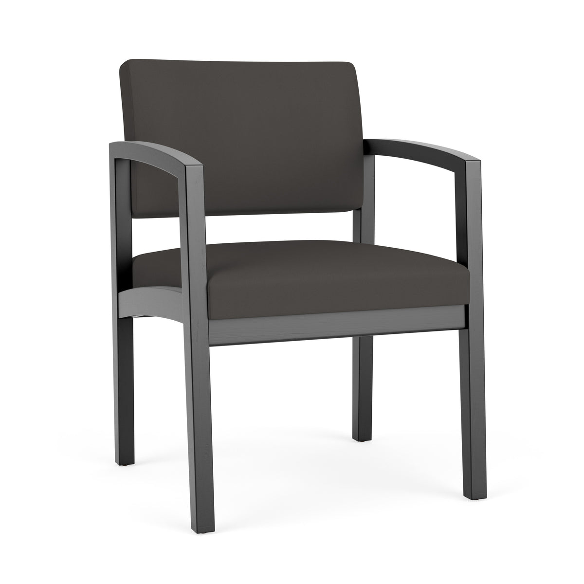 Lenox Wood Waiting Reception Guest Chair Wood Frame