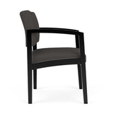 Lenox Wood Waiting Reception Guest Chair Wood Frame