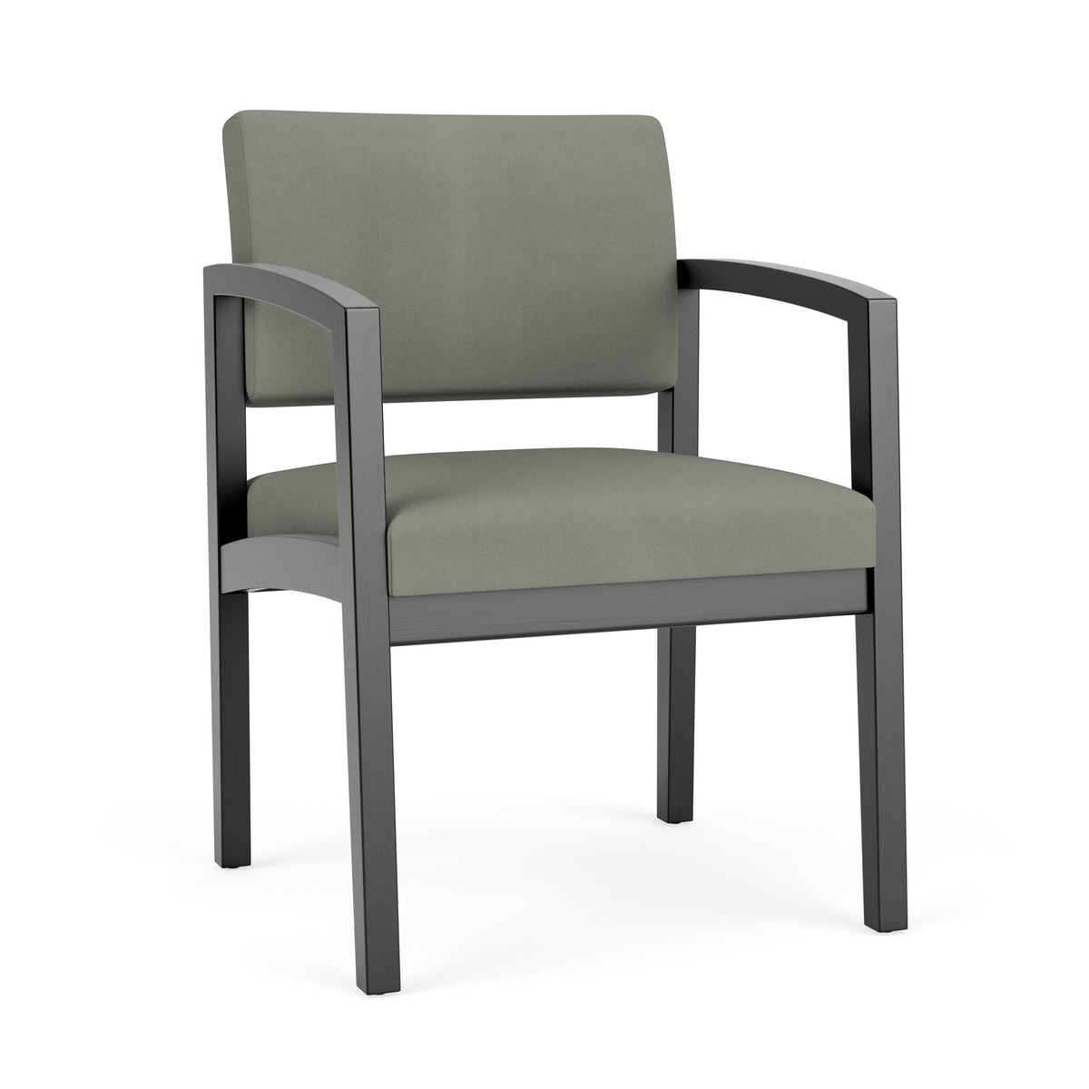 Lenox Wood Waiting Reception Guest Chair Wood Frame